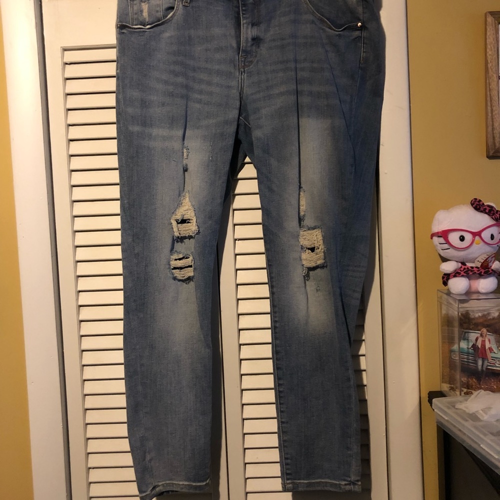 Skinny leg jeans